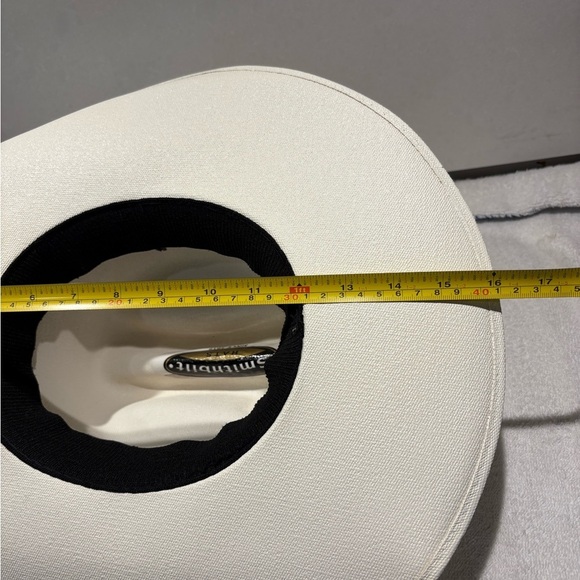 Smithbilt Hats Unisex White Cowboy Hat Size L/XL Cattleman Style - Picture 11 of 15